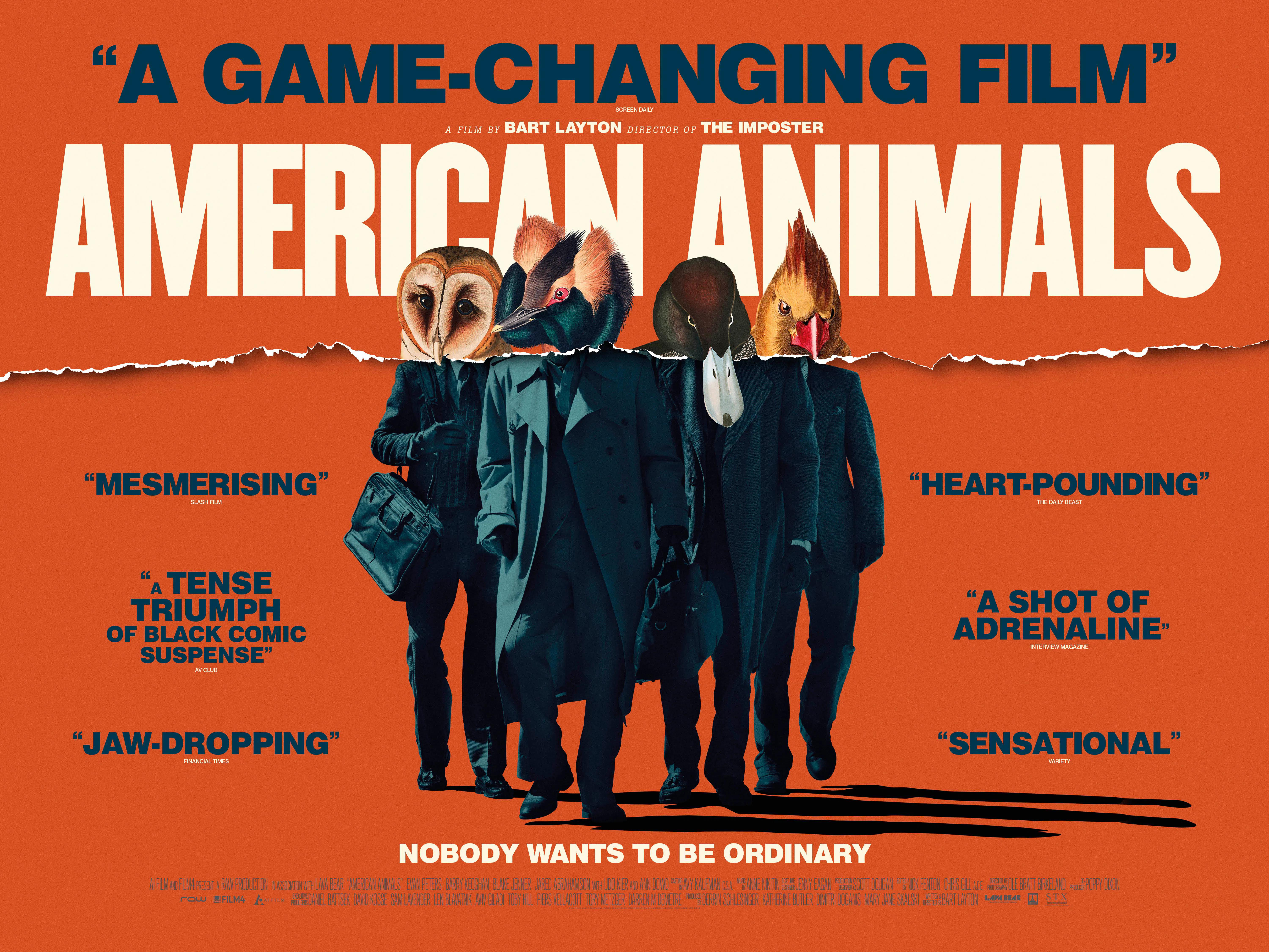 American Animals · BIFA · British Independent Film Awards