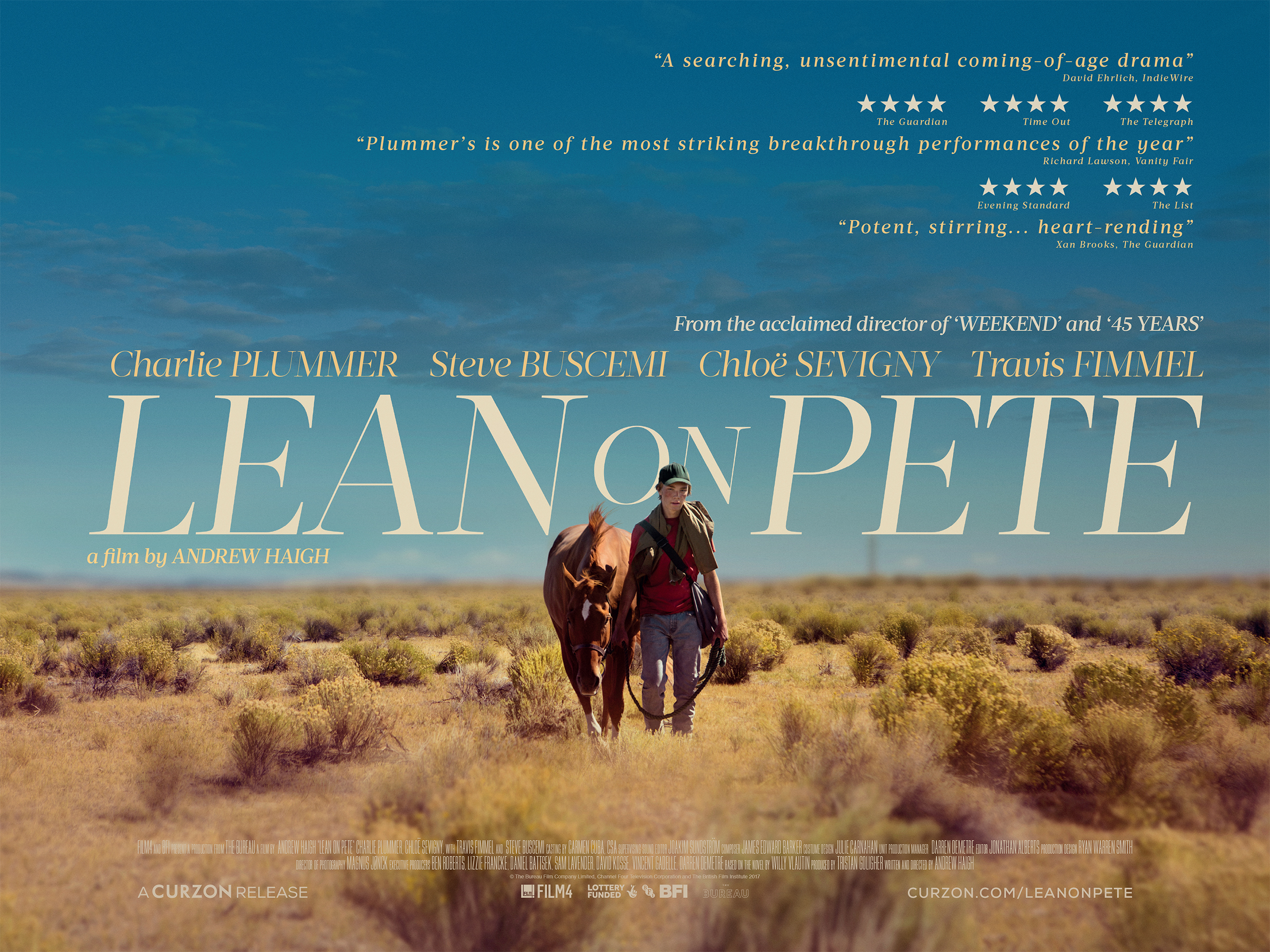 Lean on Pete BIFA British Independent Film Awards